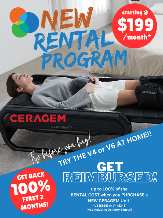 TO RENT: Ceragem V3 Thermal Therapuetic Massager